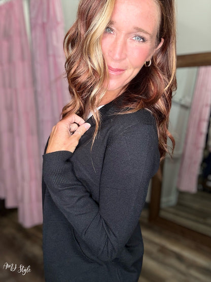Simple Chic Cardi - Black