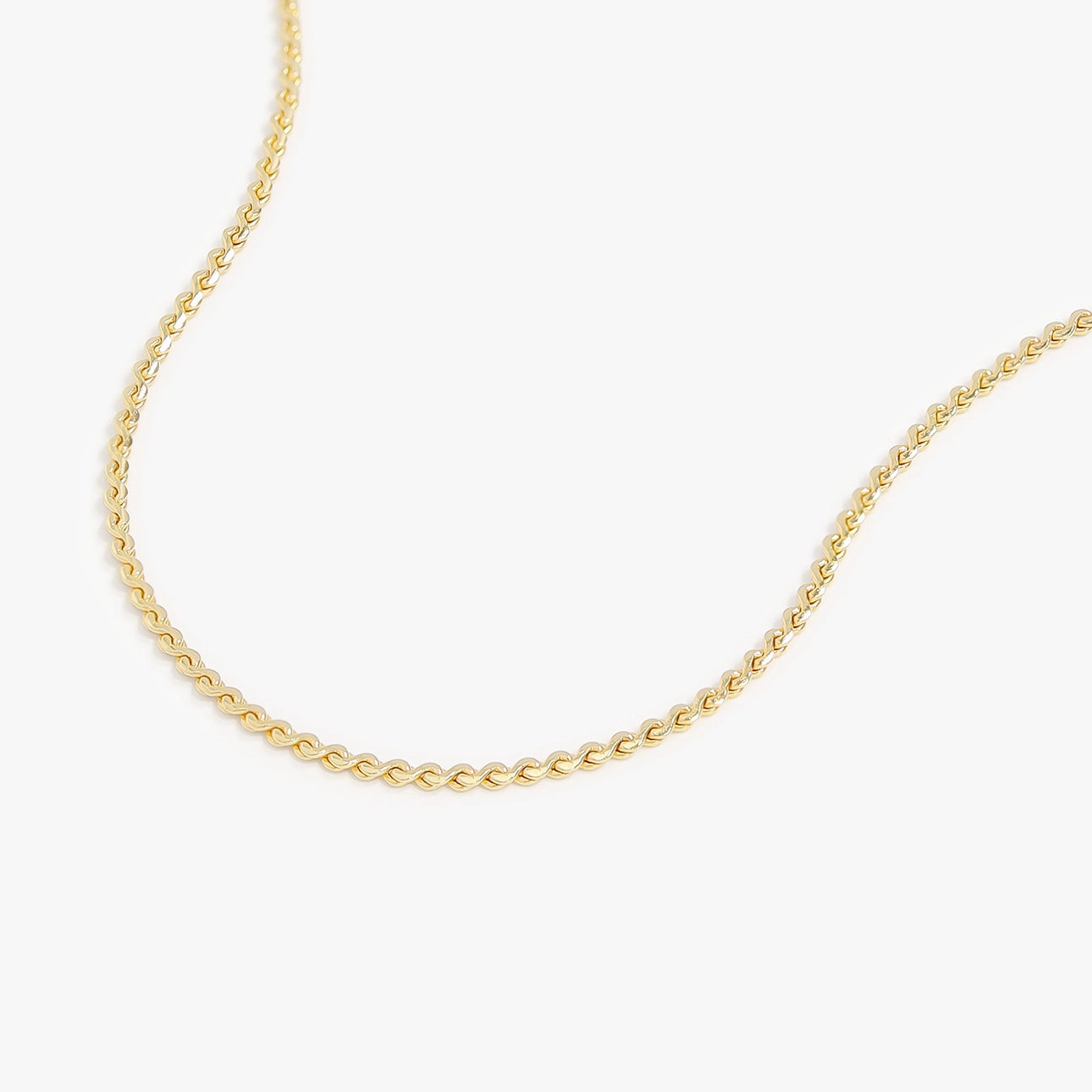Serpentine Chain Necklace