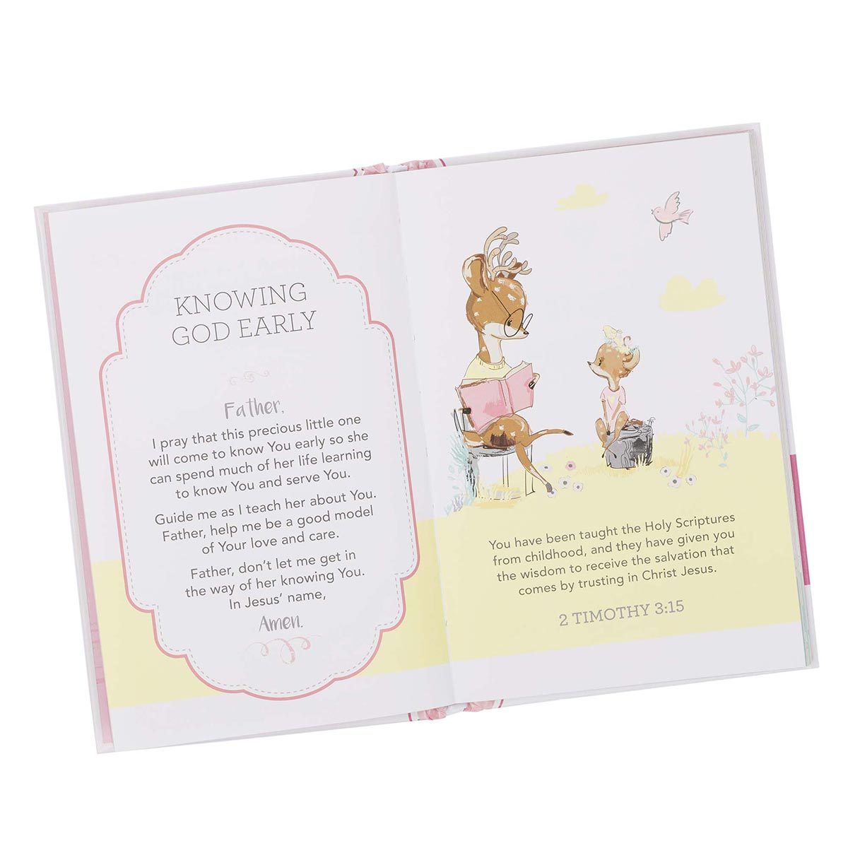 Kid Book Prayers For My Baby Girl Padded Hardcover