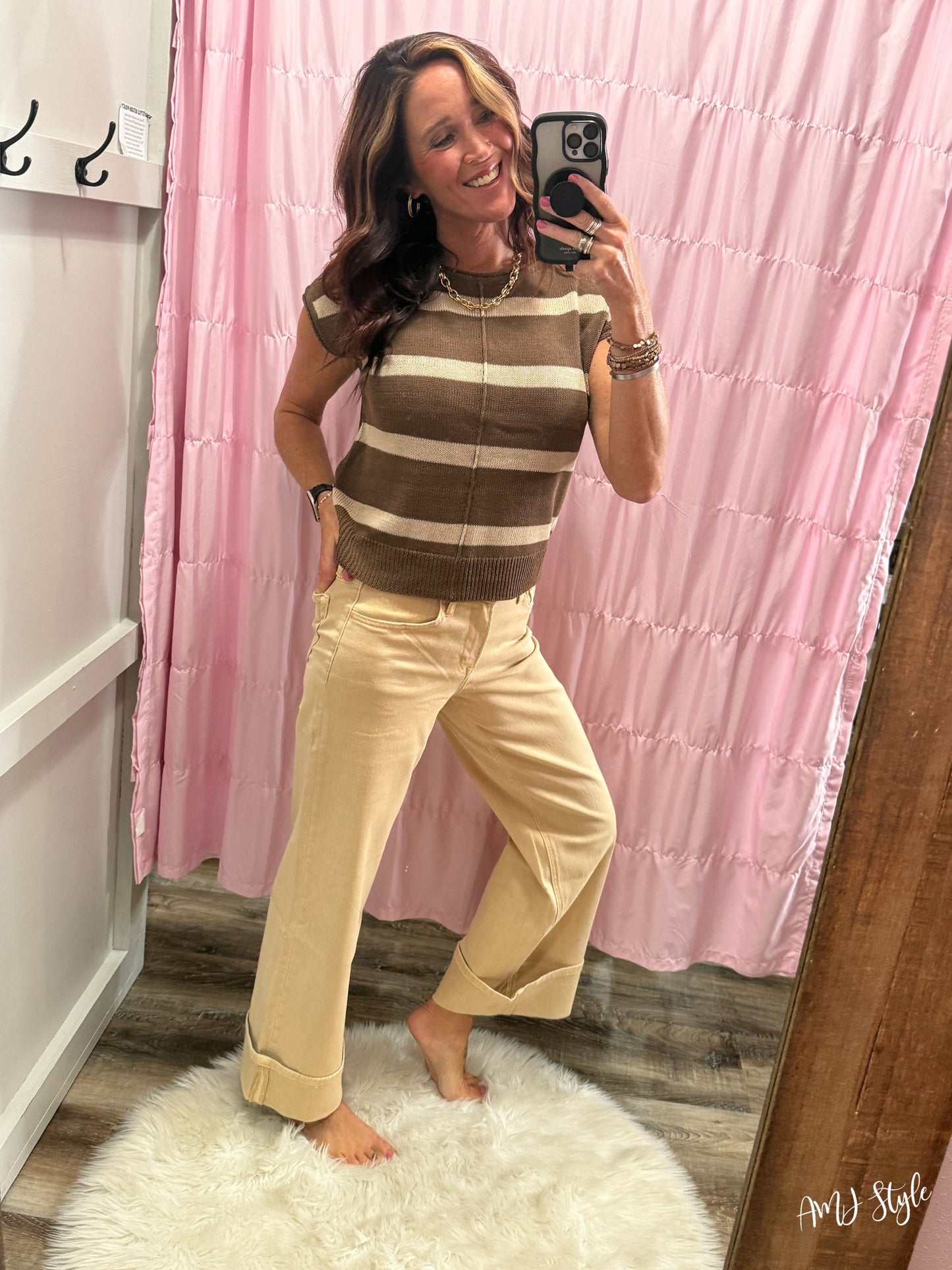 Sundown Crop Denim