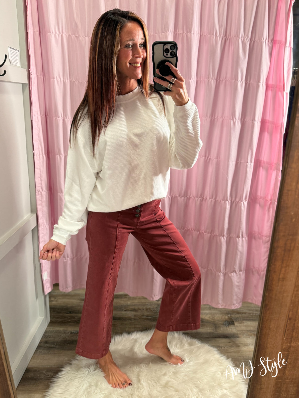 Fireside Wide Leg Denim