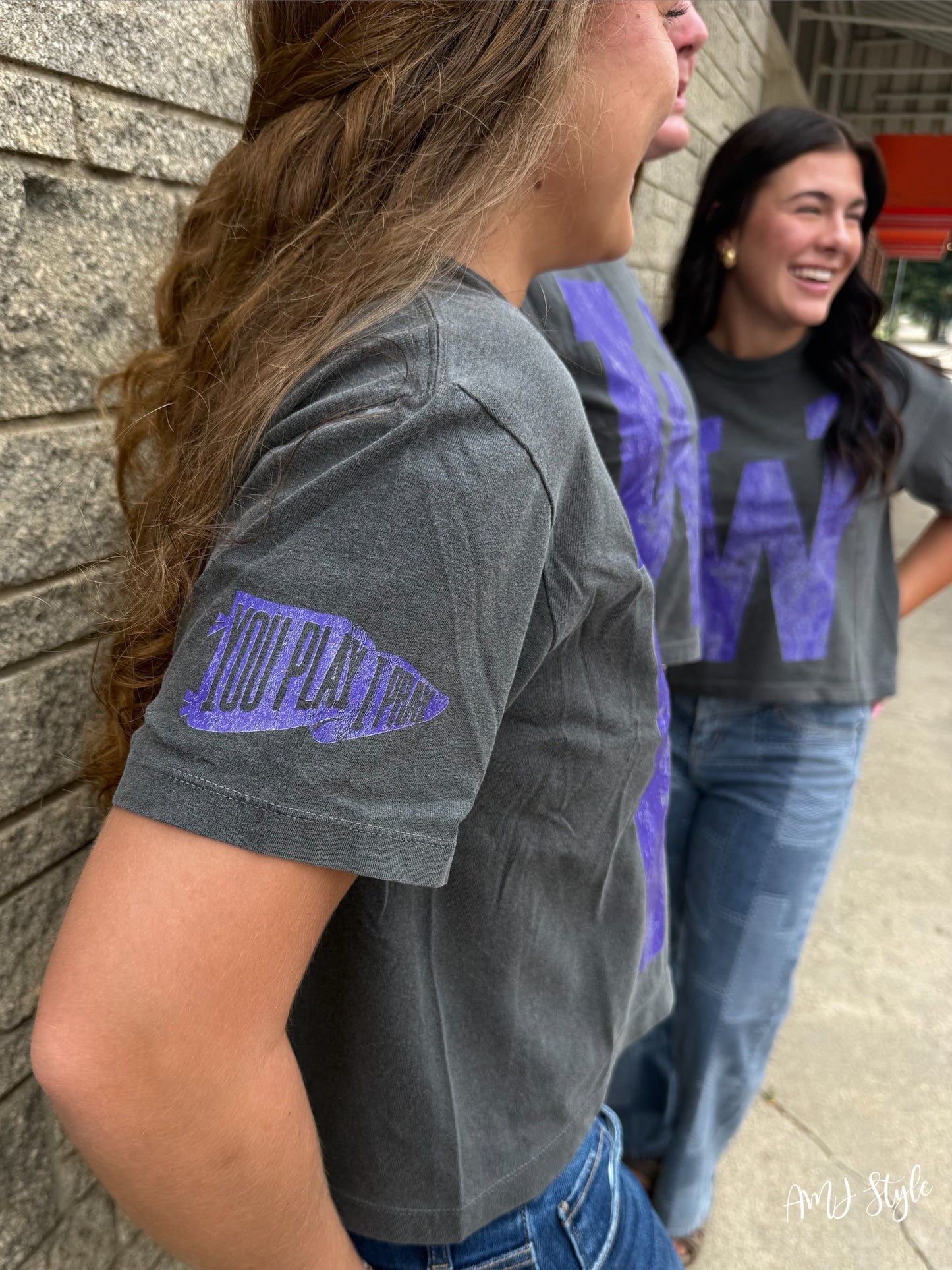 W Gameday Boxy Tee