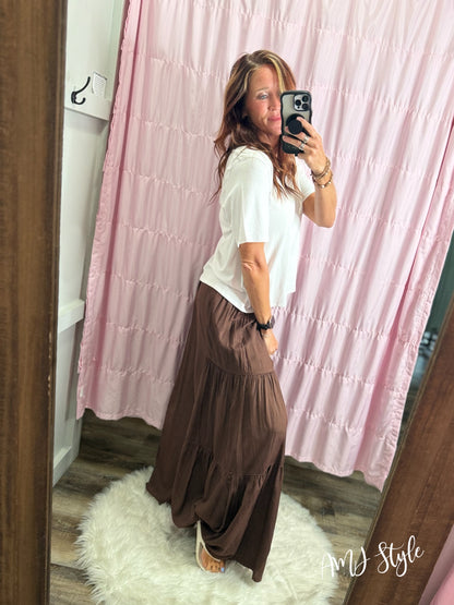 Cascading Pants - Chocolate