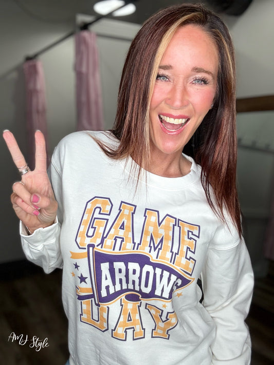 Checkered Arrows Game Day Crew