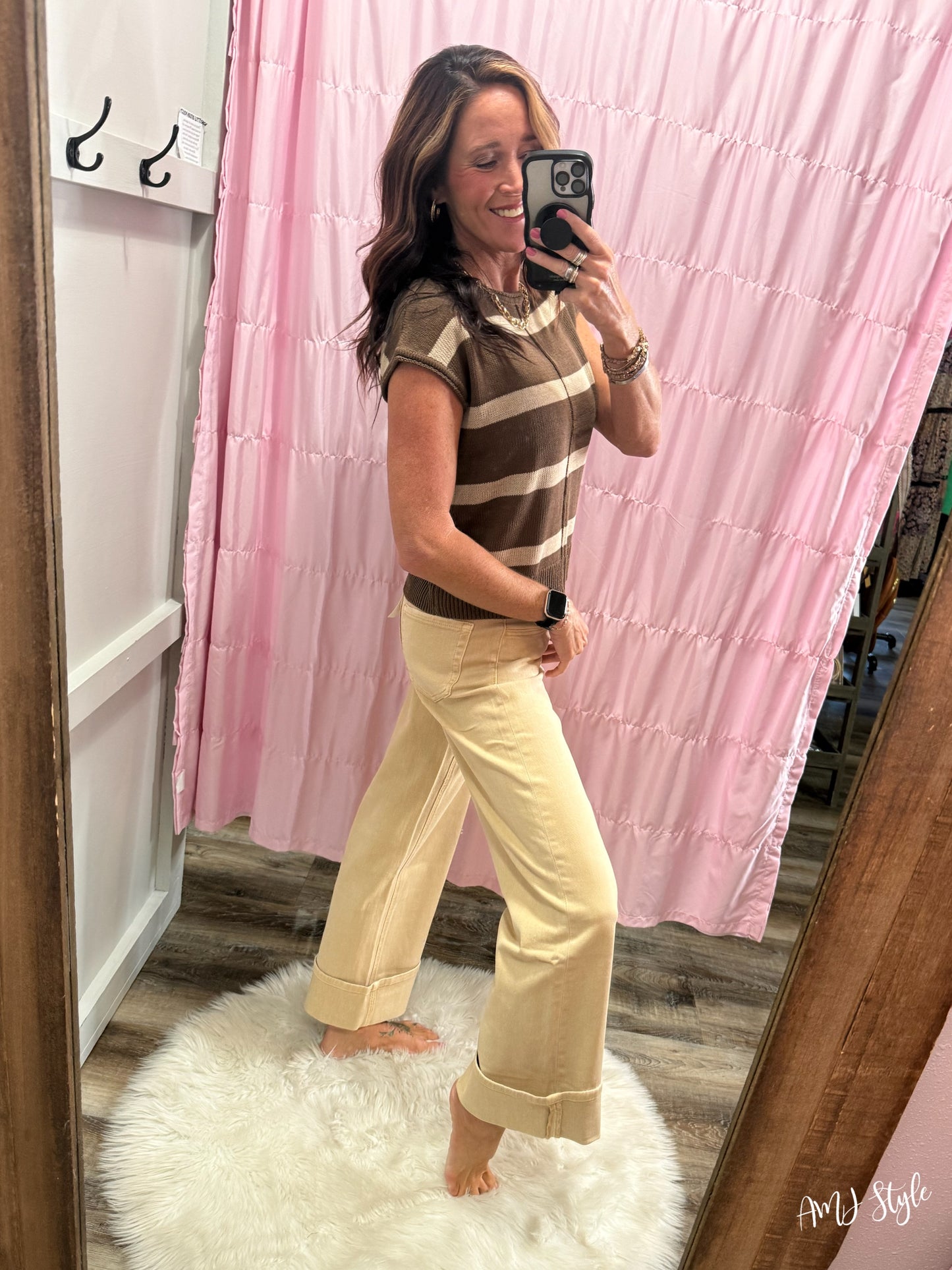 Sundown Crop Denim