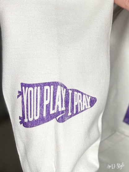 You Play I Pray Arrows Hoodie