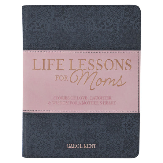 Gift Book Life Lessons For Moms Faux Leather