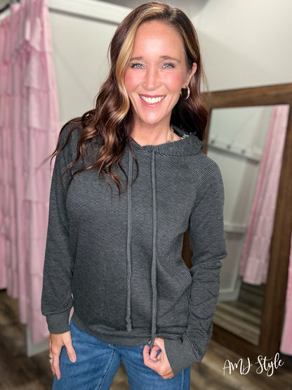 Shadow & Stripe Pullover