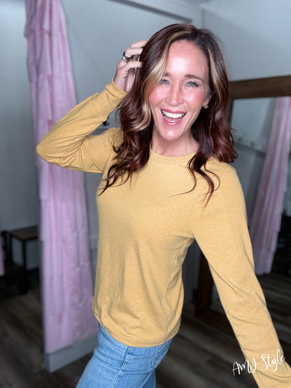 Mustard Maggie Pullover
