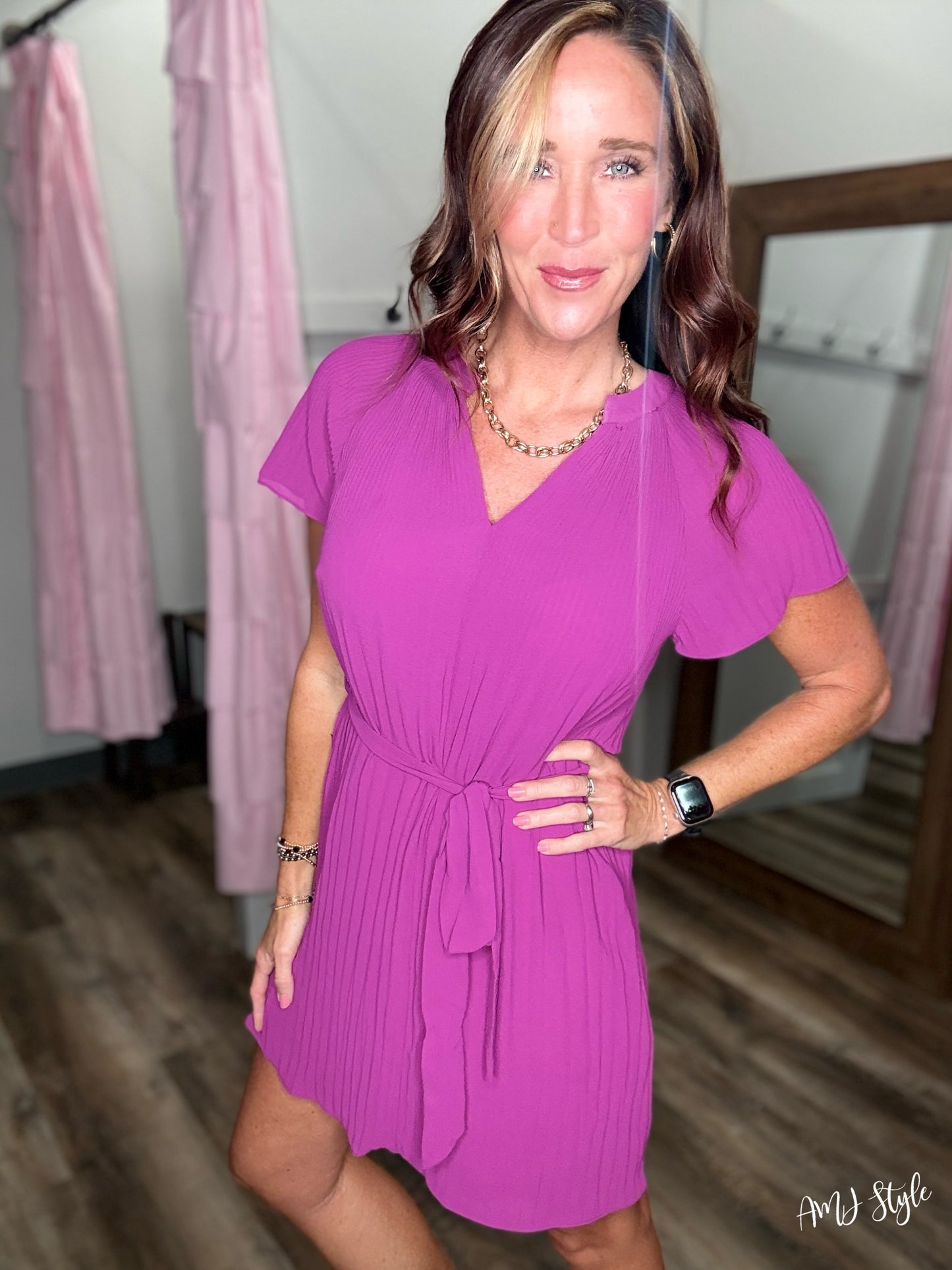 The Radiant Ruffle Dress
