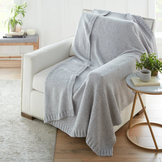 Heathered Cozy Knit Throw