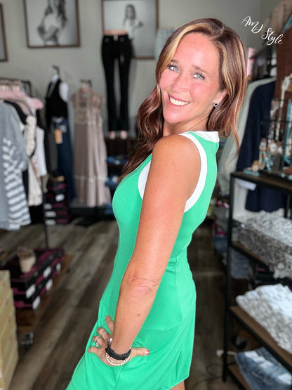Pistachio Pop Dress