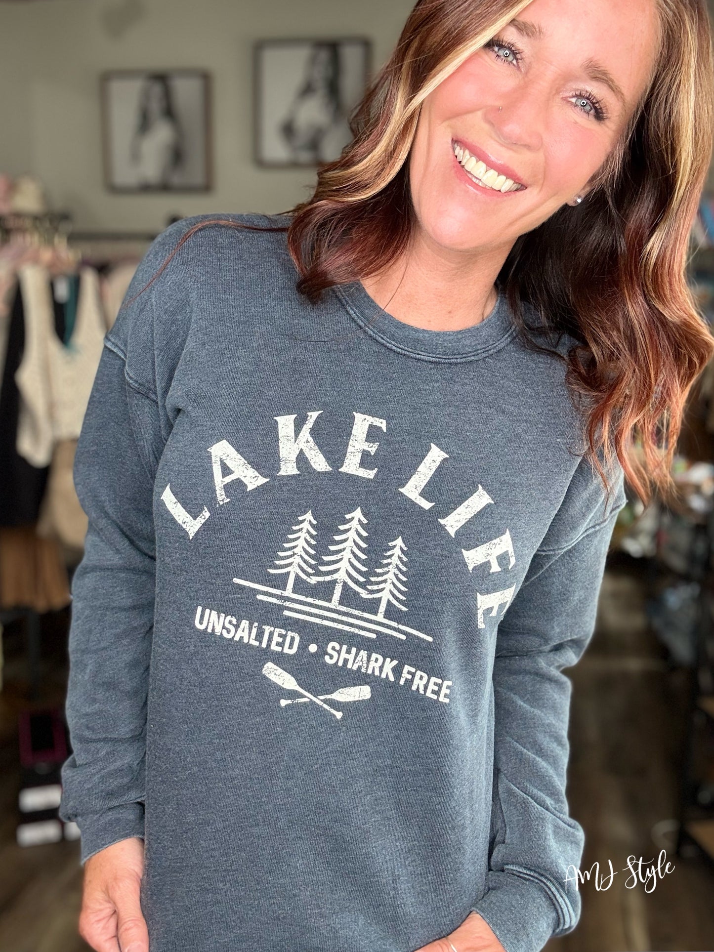 Lake Life Vintage Sweatshirt