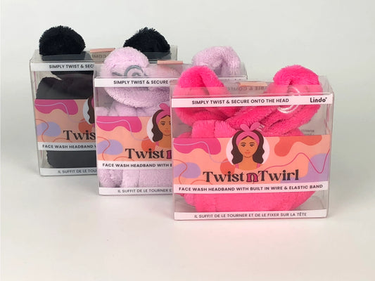 Twist N Twirl Face Wash Headband