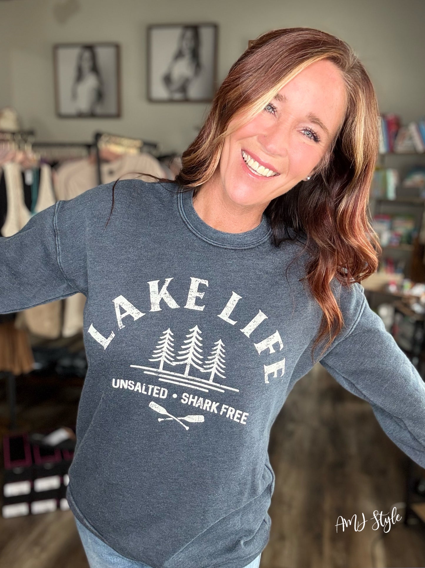 Lake Life Vintage Sweatshirt
