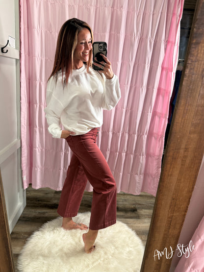 Fireside Wide Leg Denim