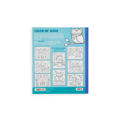 Color In Book - Cozy Critters