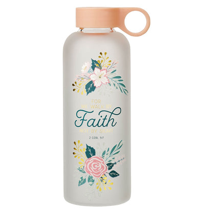 Inspirational Glass Water Bottles
