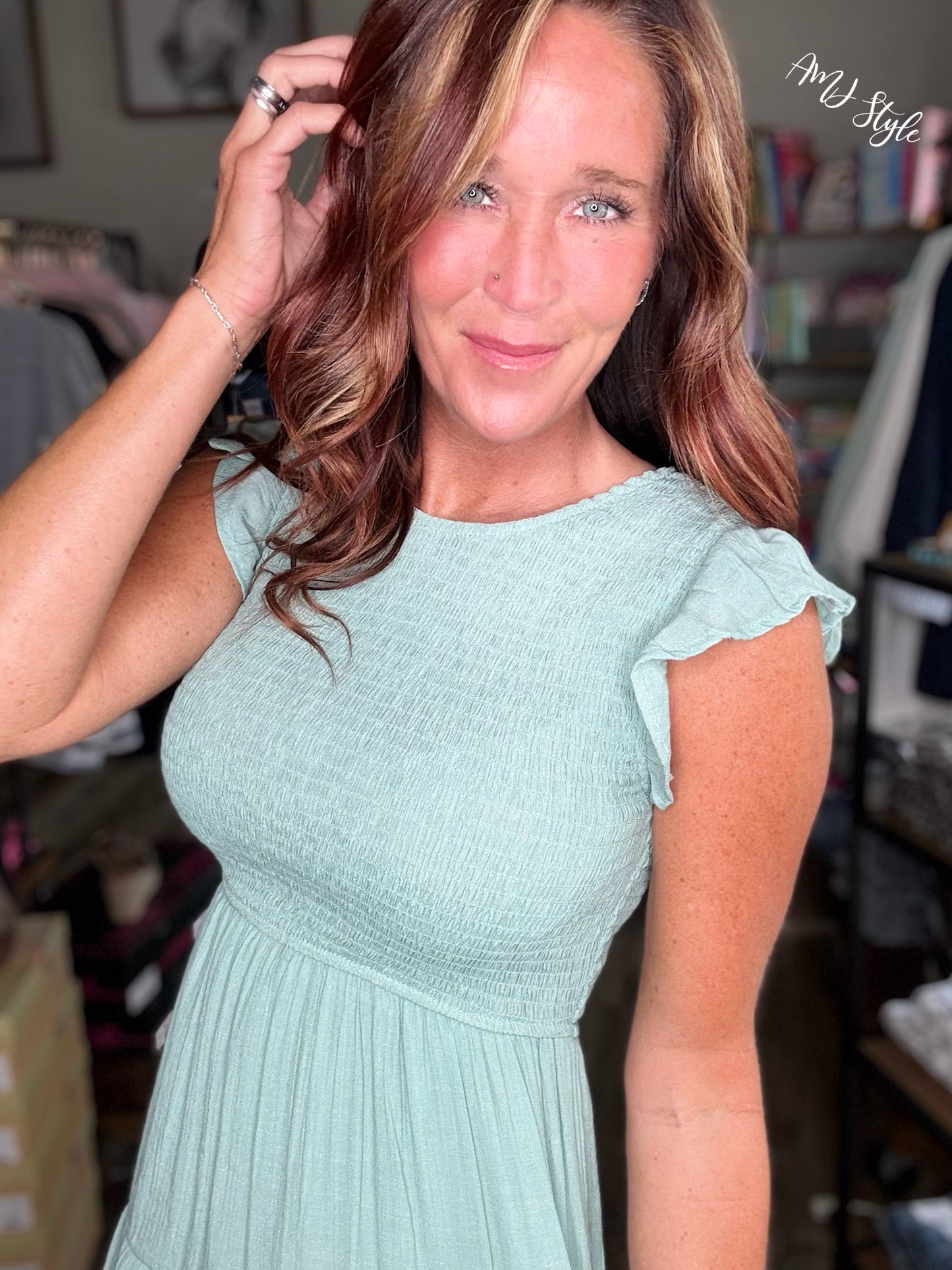 Dewdrop Tiered Dress
