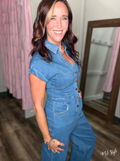 The Denim Edit Jumpsuit