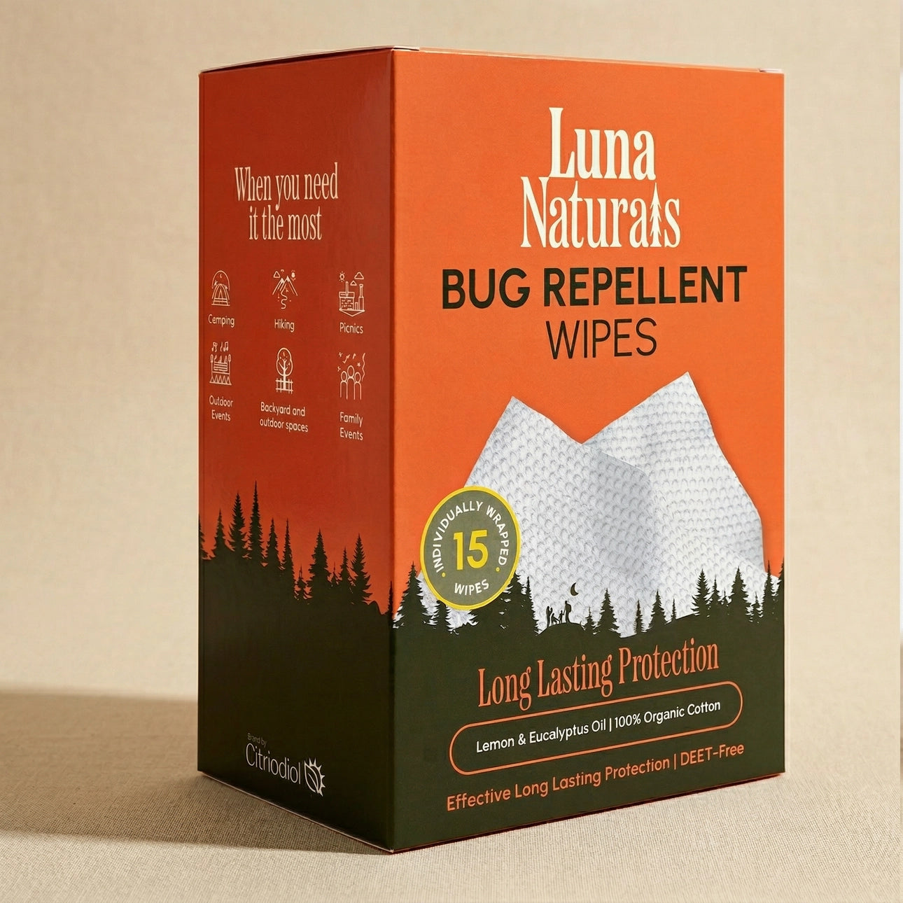 Bug Repellent Wipes