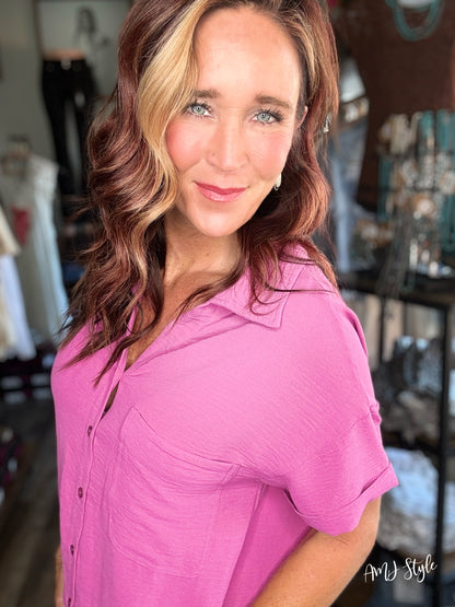 Bold Berry Dress