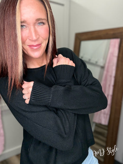 Ultra Luxe Sweater - Black