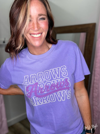 Arrows Game Day Tee - Vintage Stacked