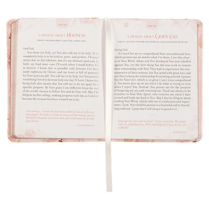 Devotional Daily Prayers For Women Faux Leather