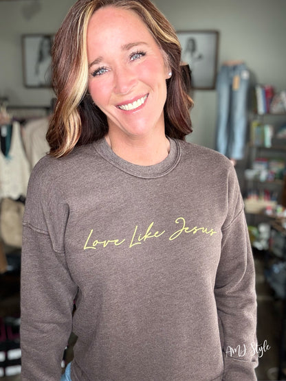 Love Like Jesus Vintage Sweatshirt