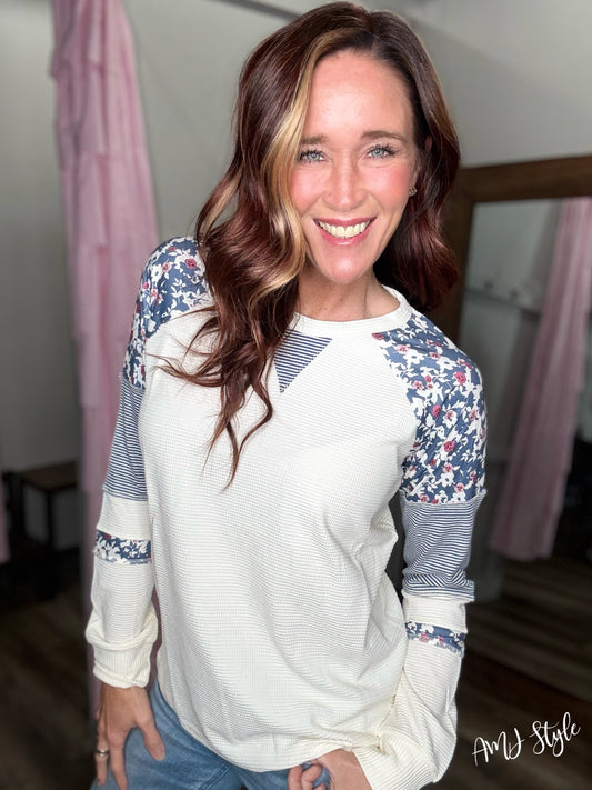 Maisie Waffle Knit Pullover