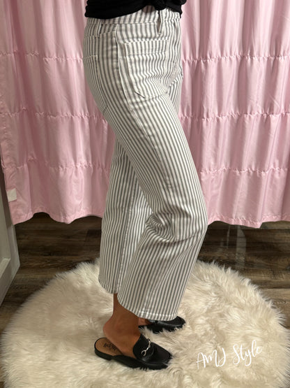 Pebble Stripe Denim