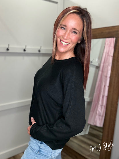 Ultra Luxe Sweater - Black