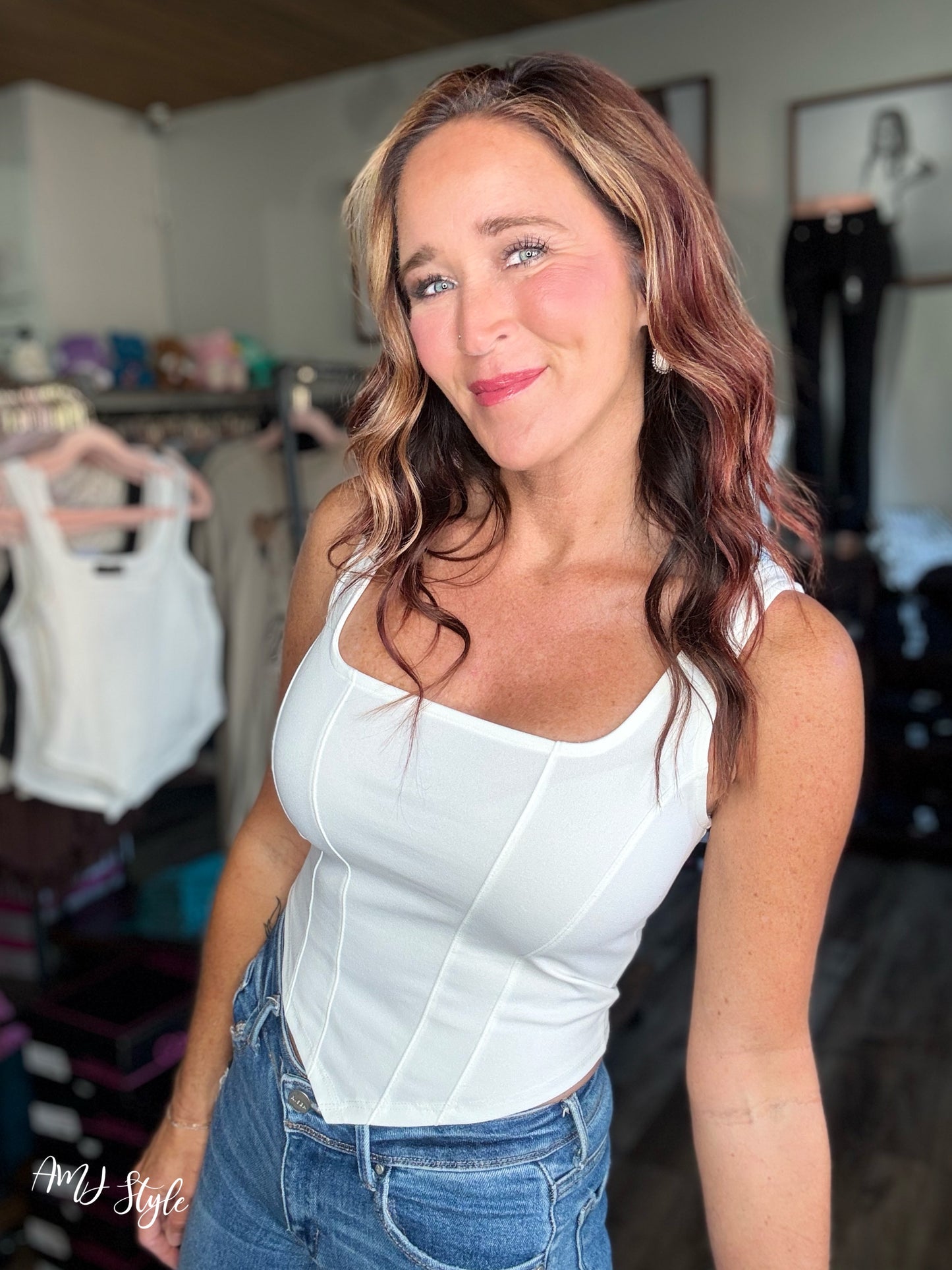 The Soft Glow Corset Top