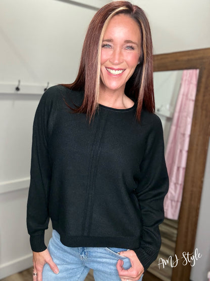 Ultra Luxe Sweater - Black