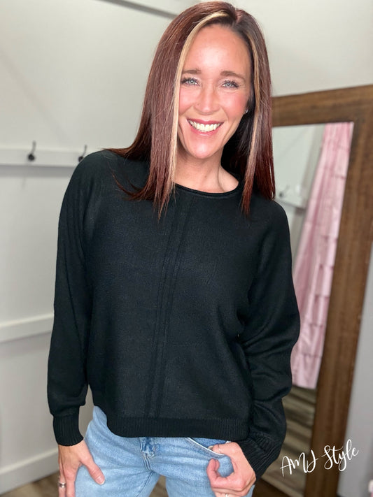 Ultra Luxe Sweater - Black