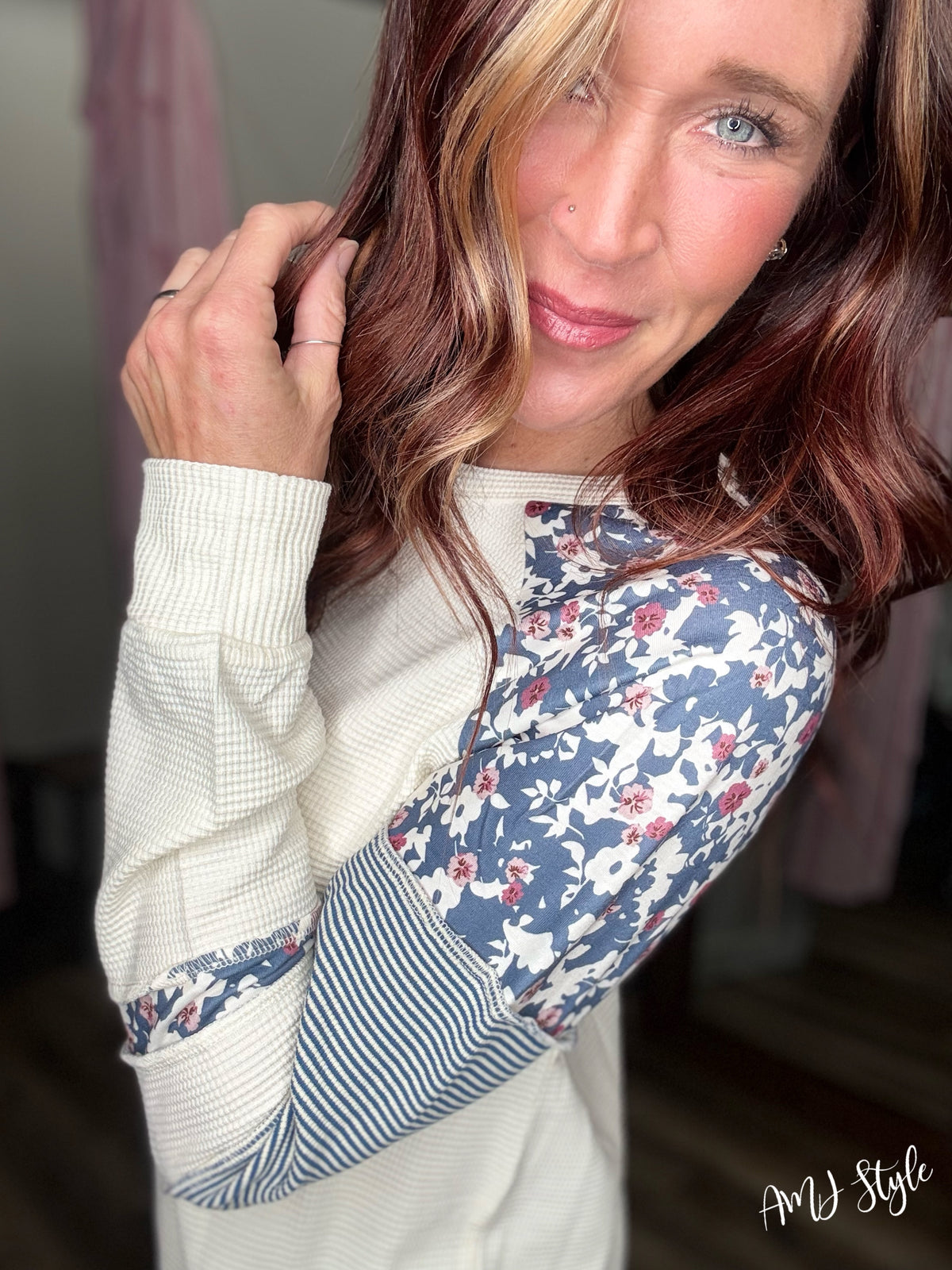 Maisie Waffle Knit Pullover