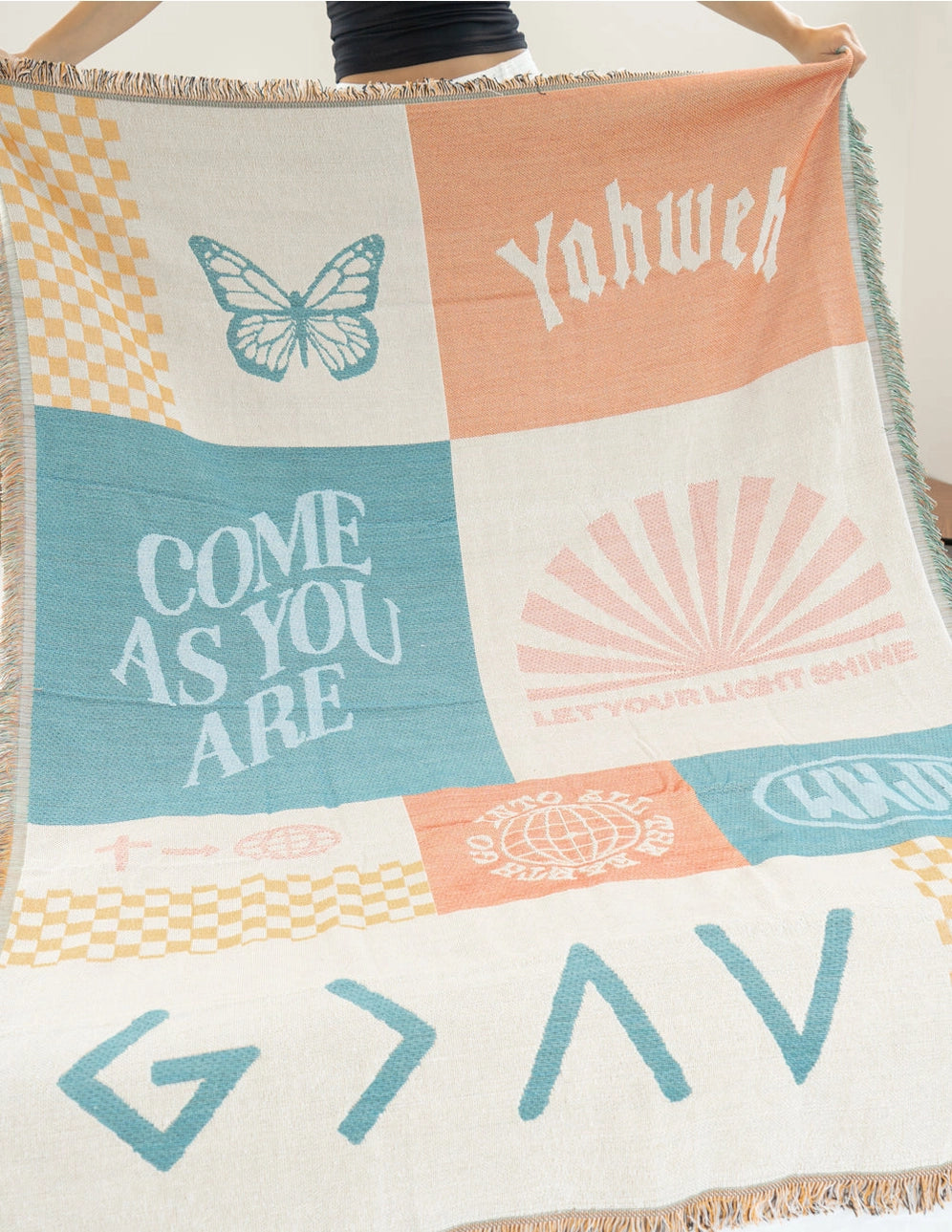 Elevated Faith Throw Blanket Collection