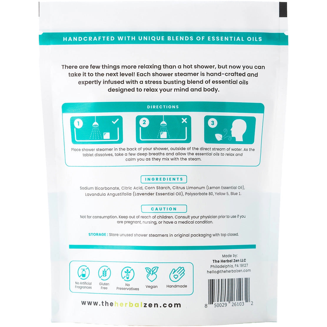 Herbal Zen Shower Steamers