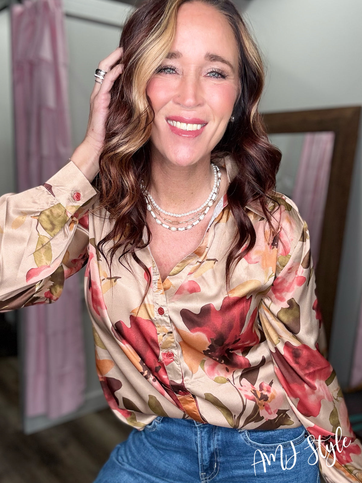 Garden of Grace Button Down
