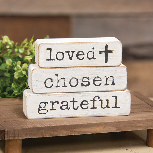 Faith Based Decor Blocks