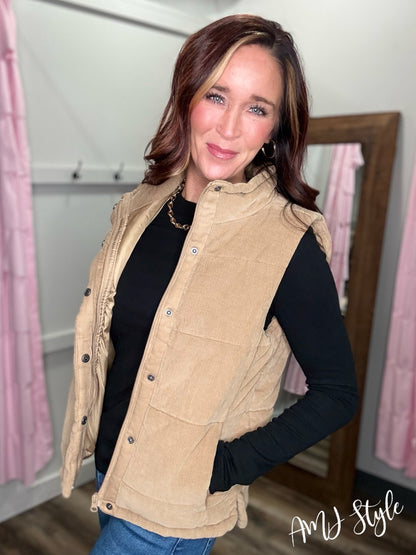 The Comfy Cord Vest