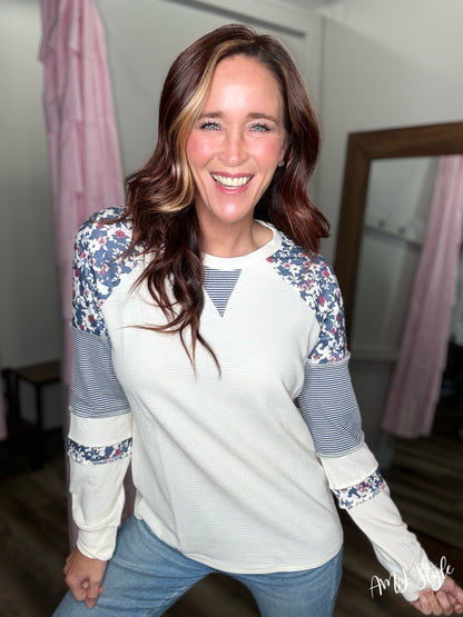 Maisie Waffle Knit Pullover