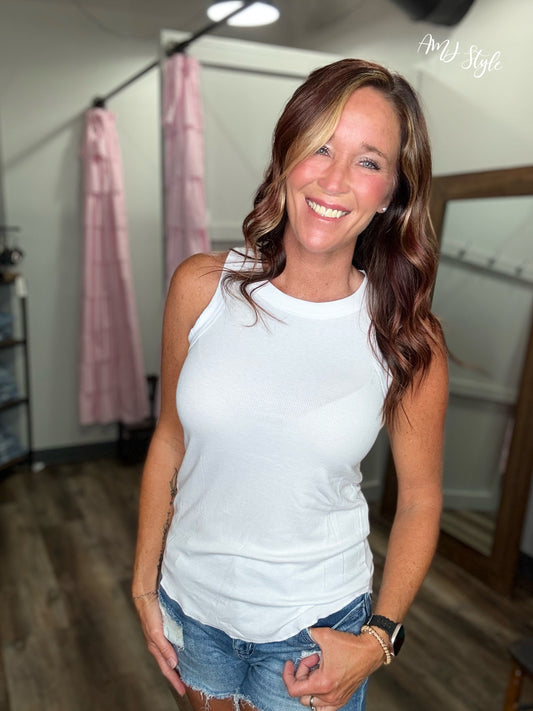 Timeless Essential Tank - White