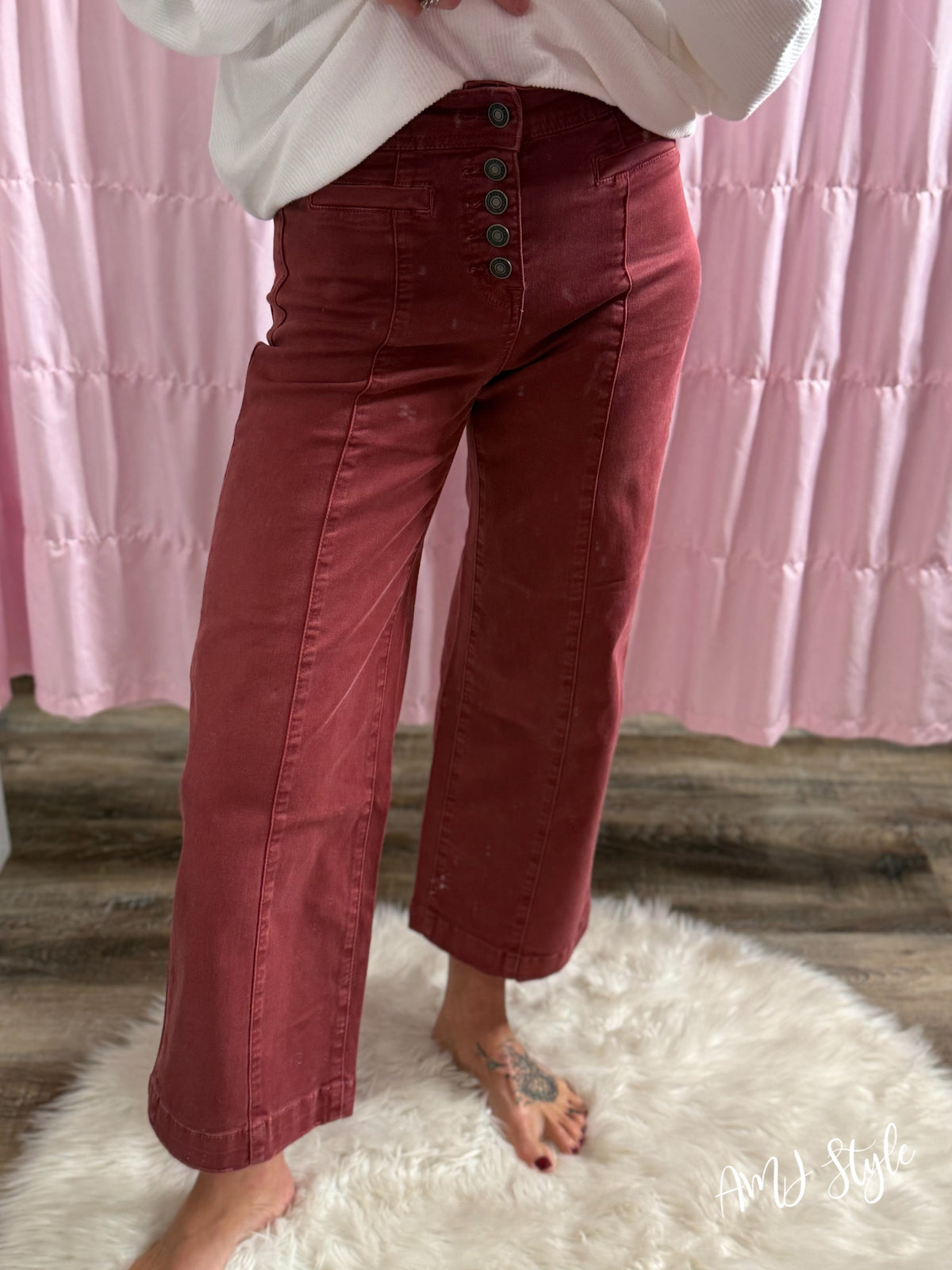 Fireside Wide Leg Denim