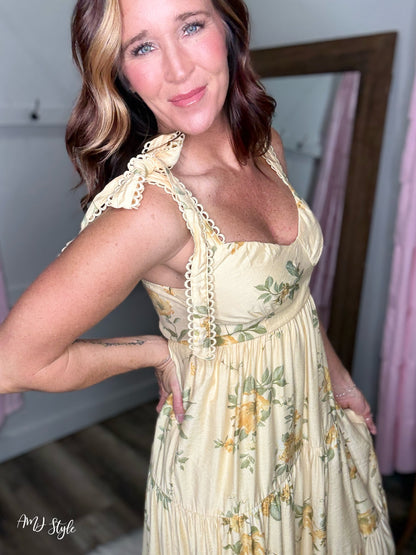 Buttercream Petal Dress