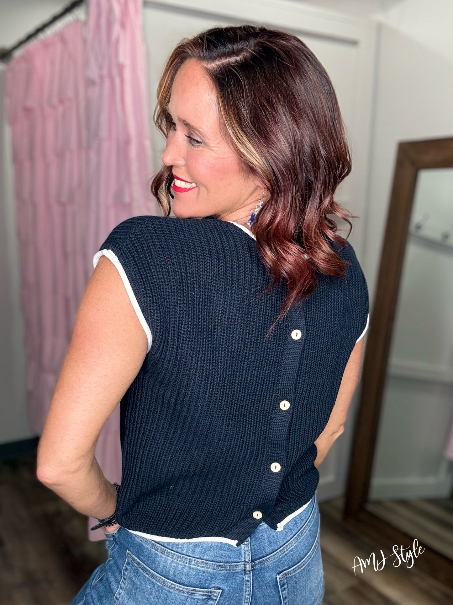 Trimmed to Charm Sweater