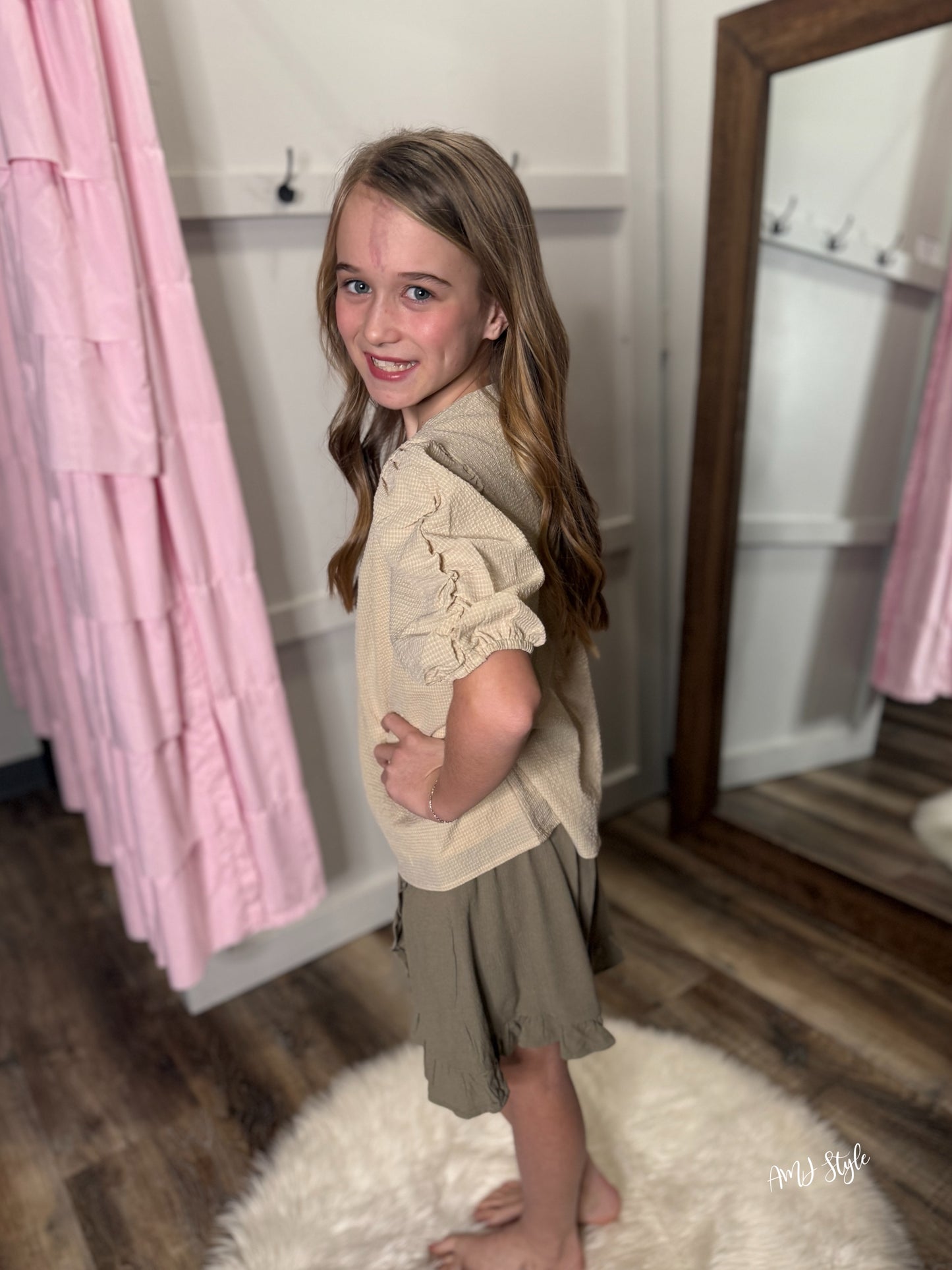 Vintage Puff Kiddo Top