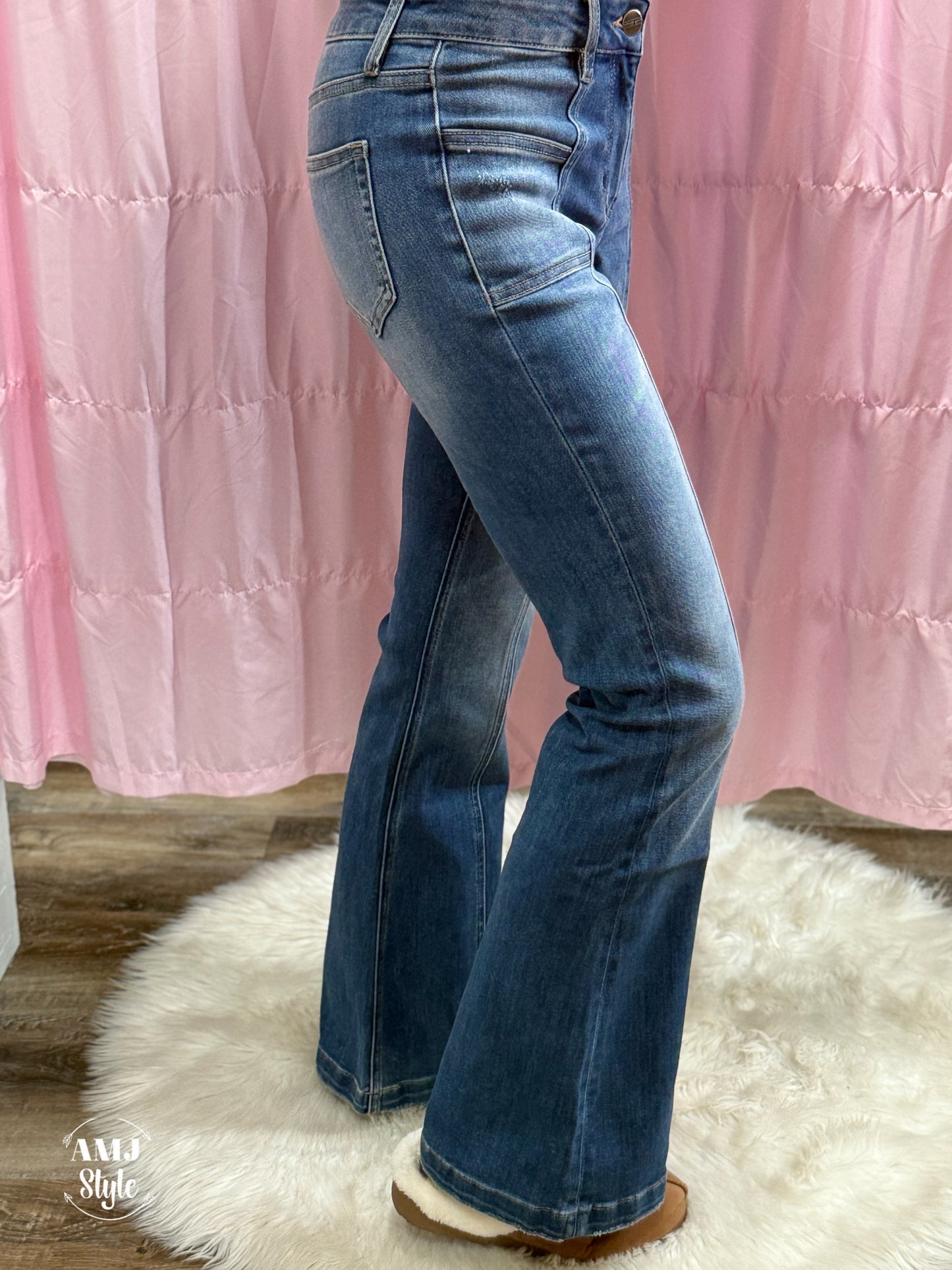 Honey Bell Flare Denim