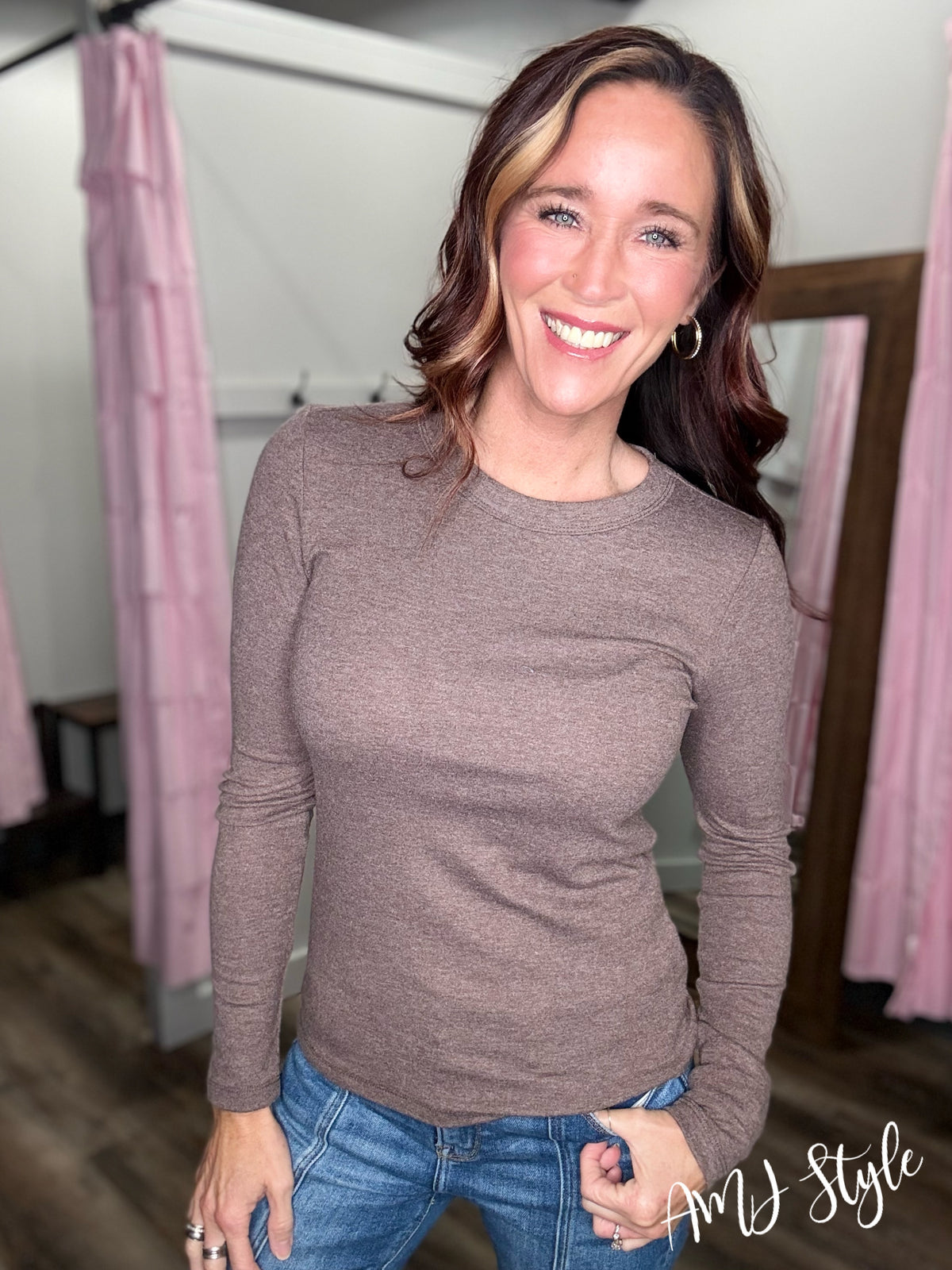 Dreamy Days Long Sleeve - Walnut